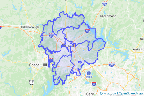 Service Area Map