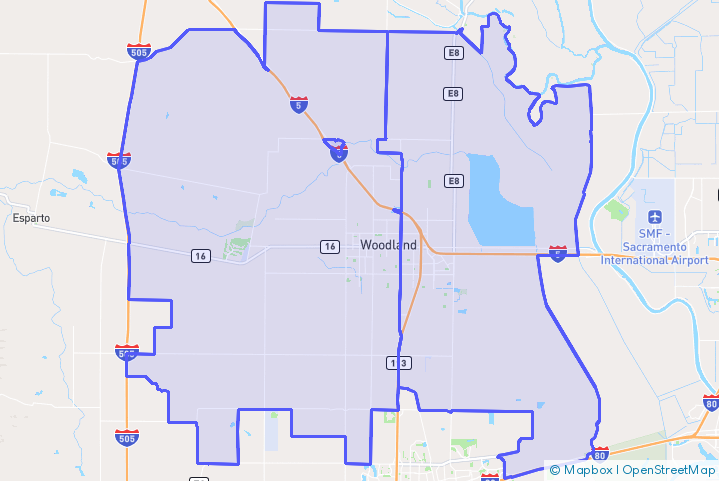 Service Area Map