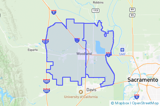 Service Area Map