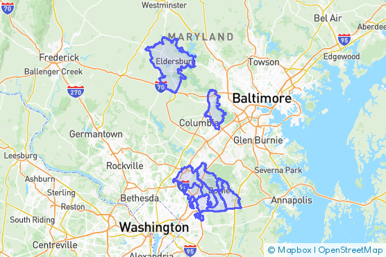 Service Area Map