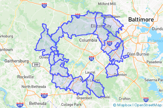 Service Area Map