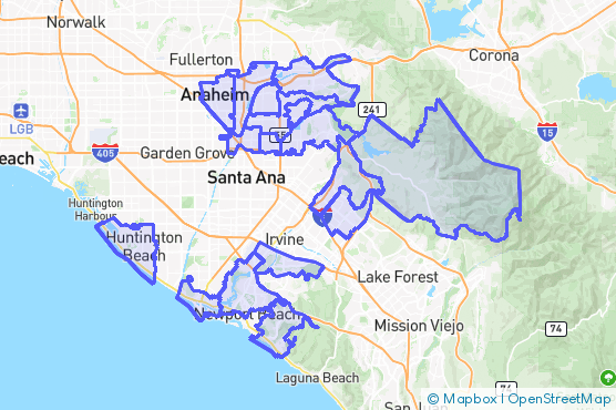 Service Area Map