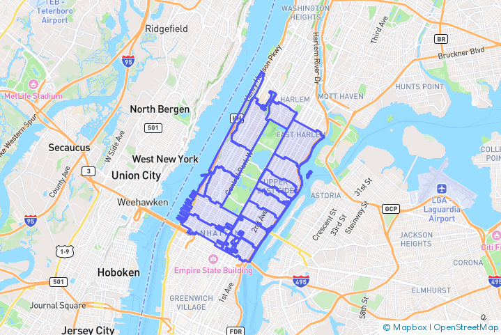 Service Area Map