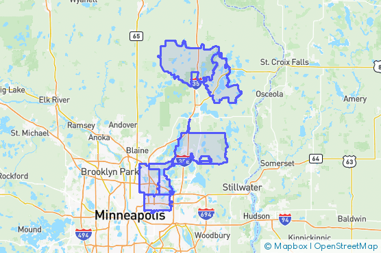 Service Area Map