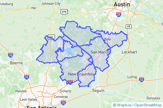 Service Area Map