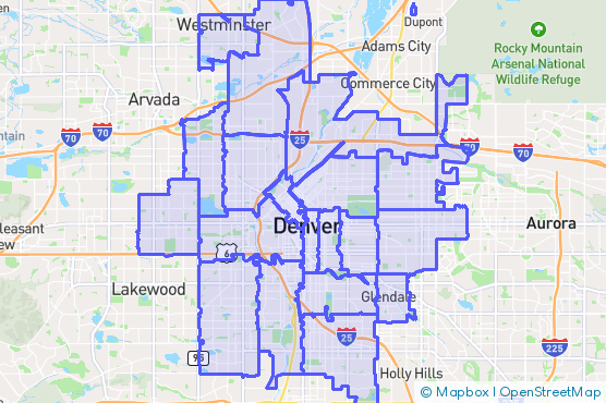 Service Area Map