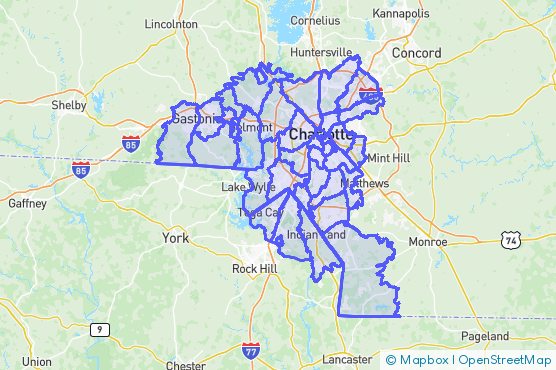 Service Area Map