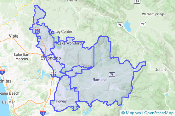 Service Area Map