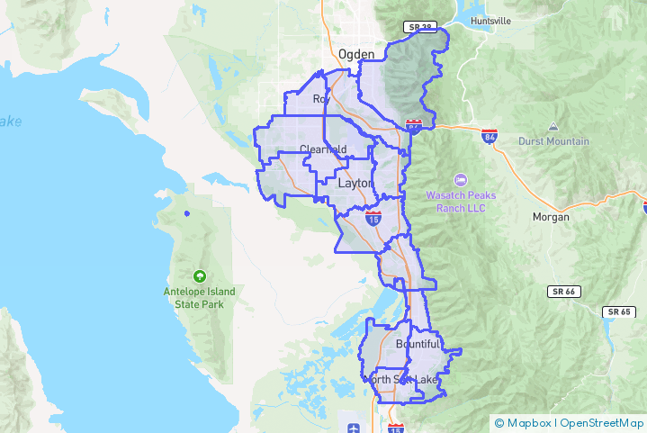 Service Area Map