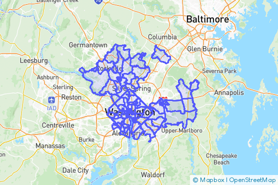 Service Area Map