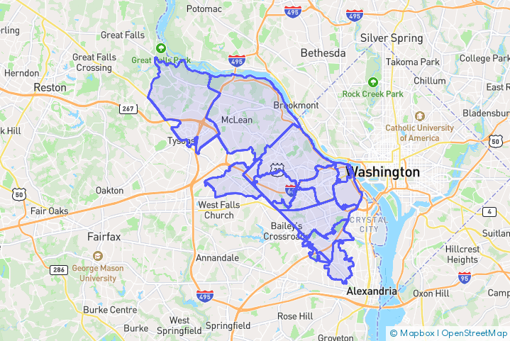 Service Area Map