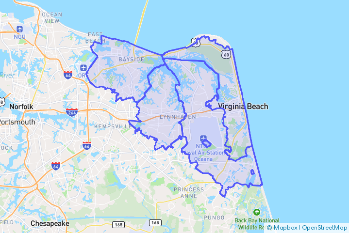 Service Area Map