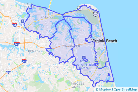 Service Area Map