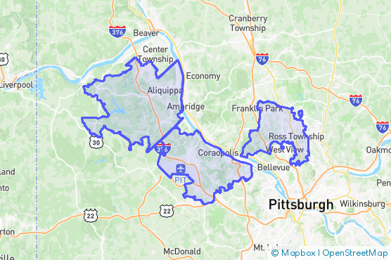 Service Area Map