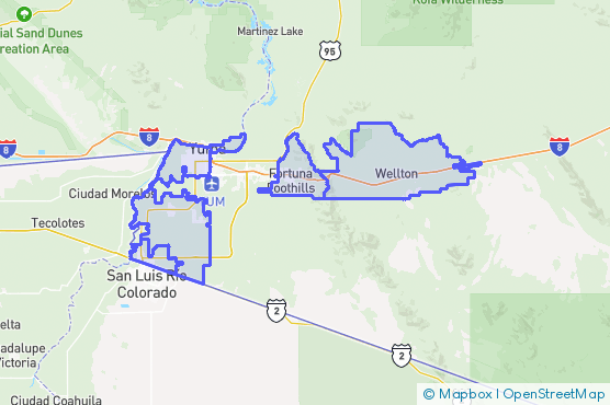 Service Area Map