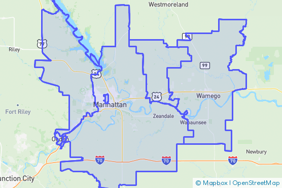 Service Area Map