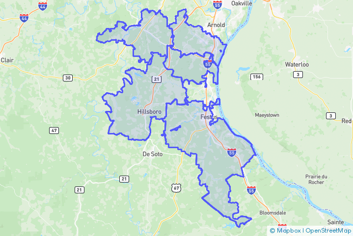 Service Area Map
