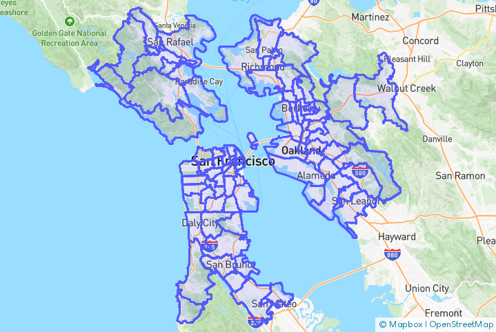 Service Area Map