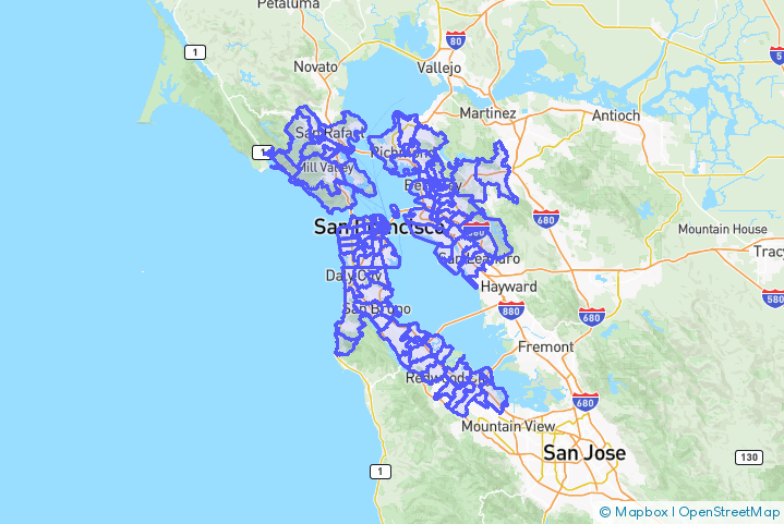 Service Area Map