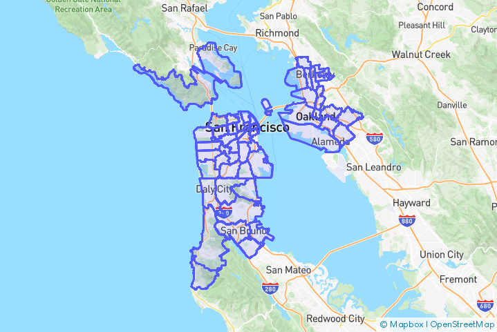 Service Area Map