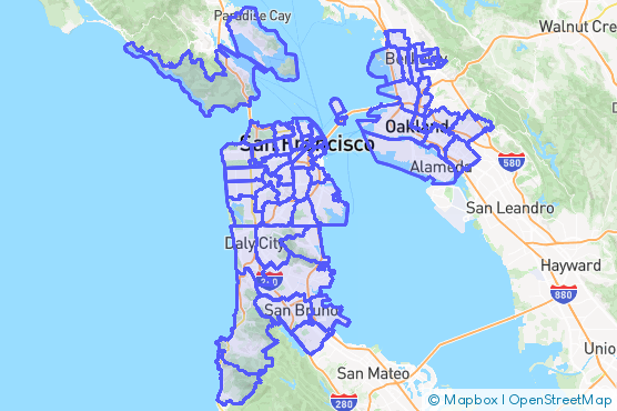 Service Area Map