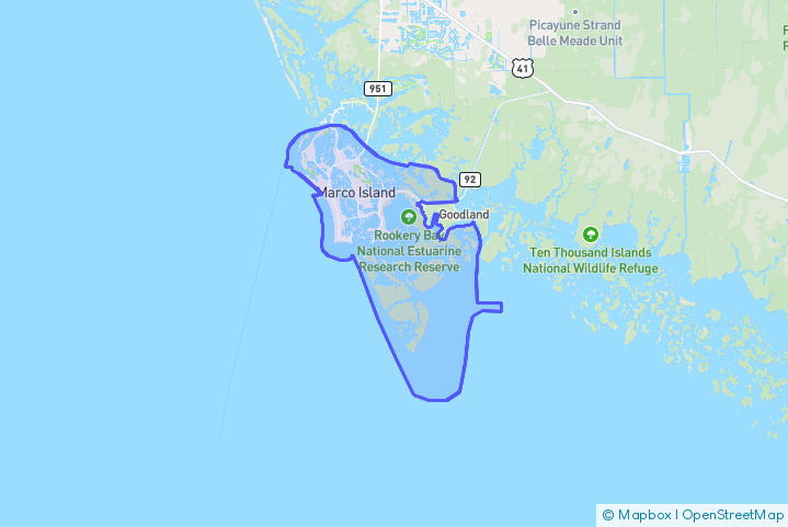 Service Area Map