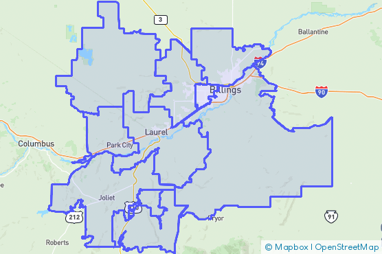 Service Area Map