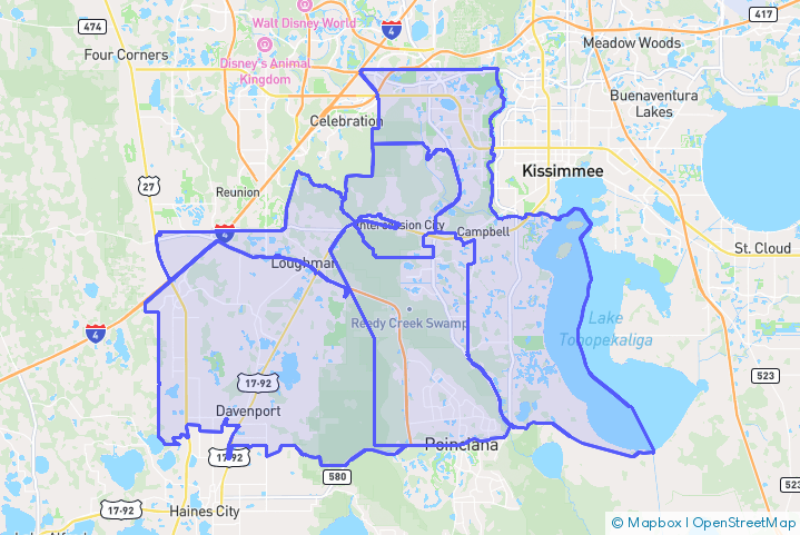 Service Area Map