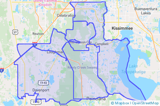 Service Area Map