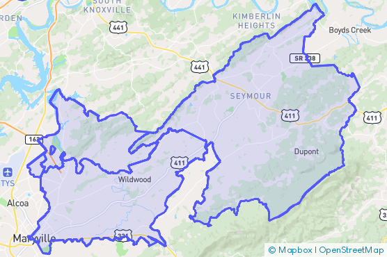 Service Area Map