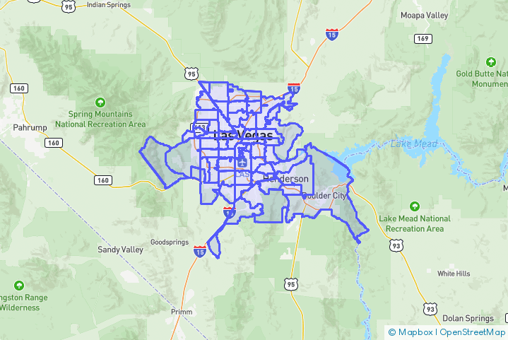 Service Area Map