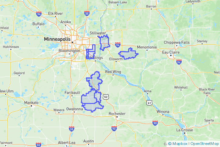 Service Area Map