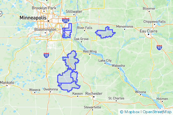 Service Area Map