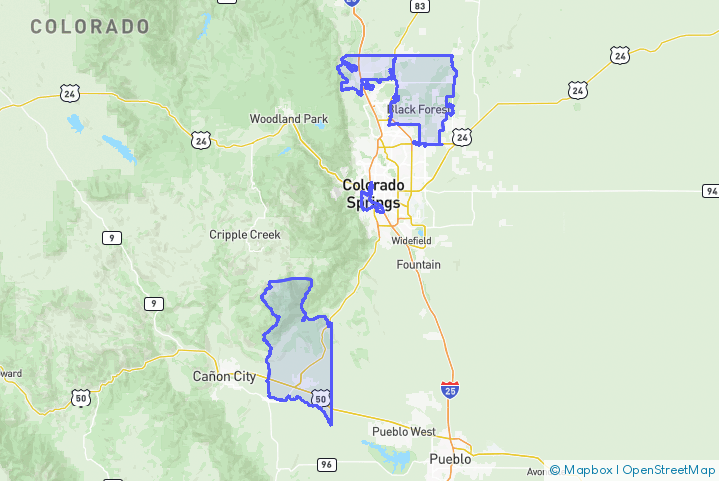 Service Area Map
