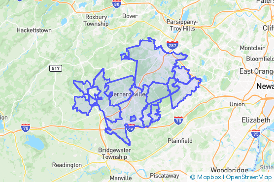 Service Area Map