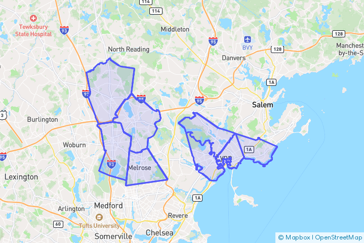 Service Area Map