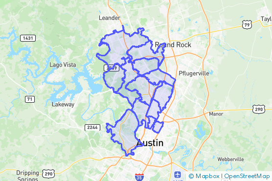 Service Area Map