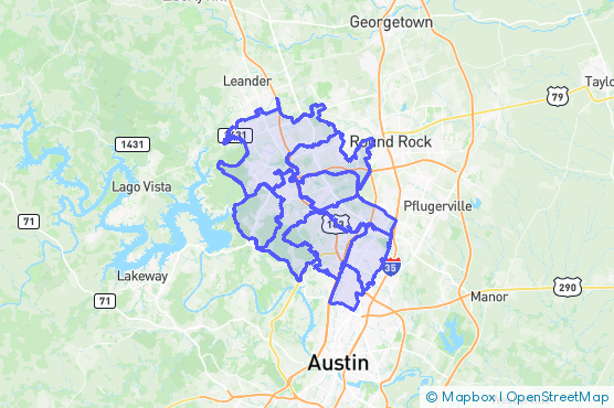 Service Area Map