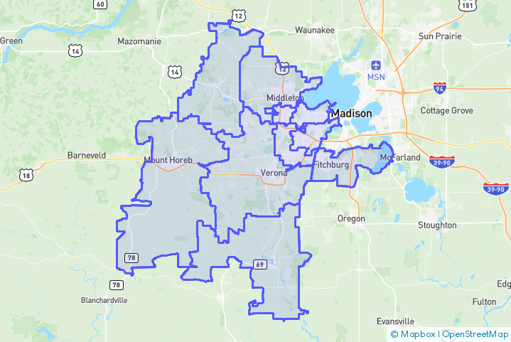Service Area Map