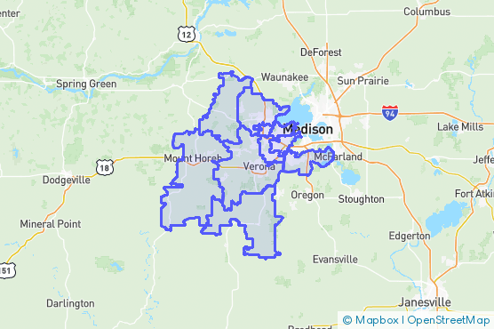 Service Area Map