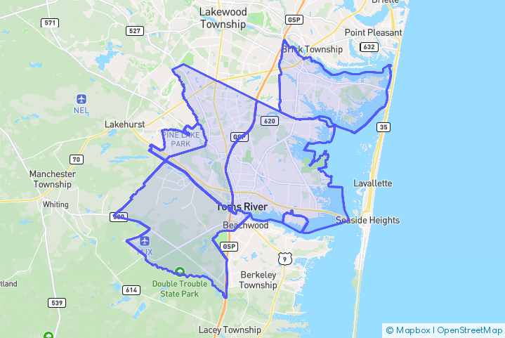 Service Area Map