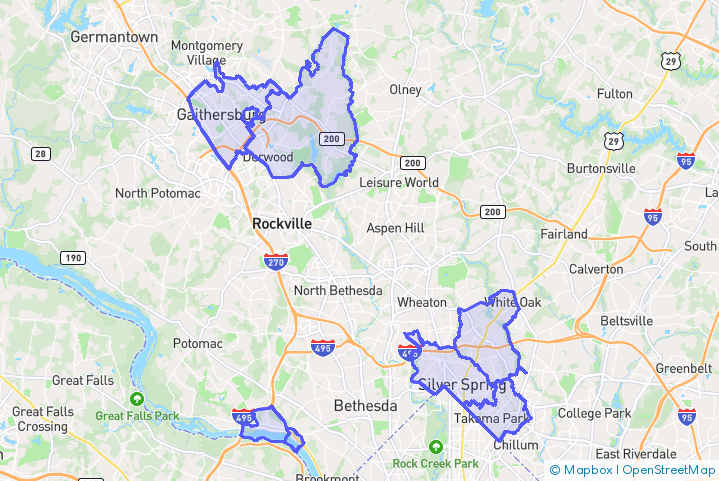 Service Area Map