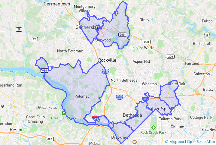 Service Area Map