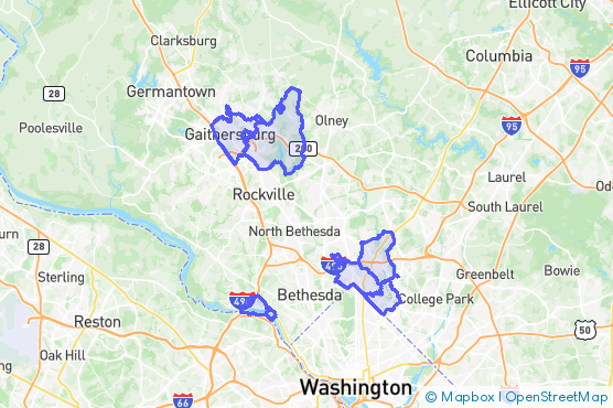 Service Area Map
