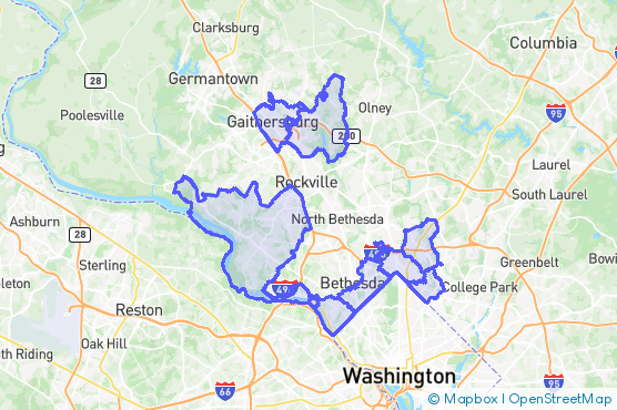 Service Area Map