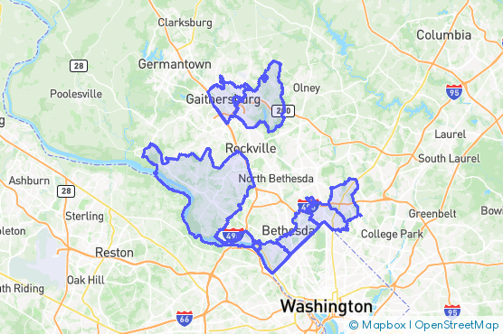 Service Area Map