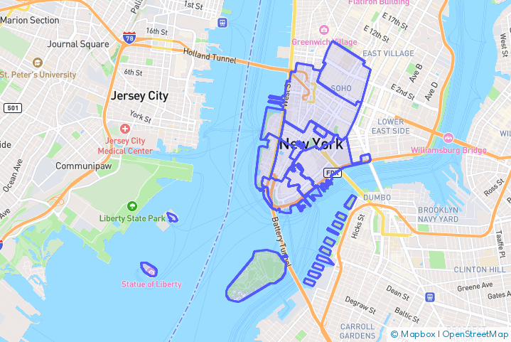 Service Area Map