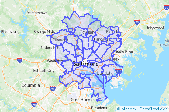 Service Area Map