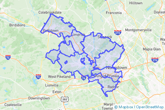 Service Area Map