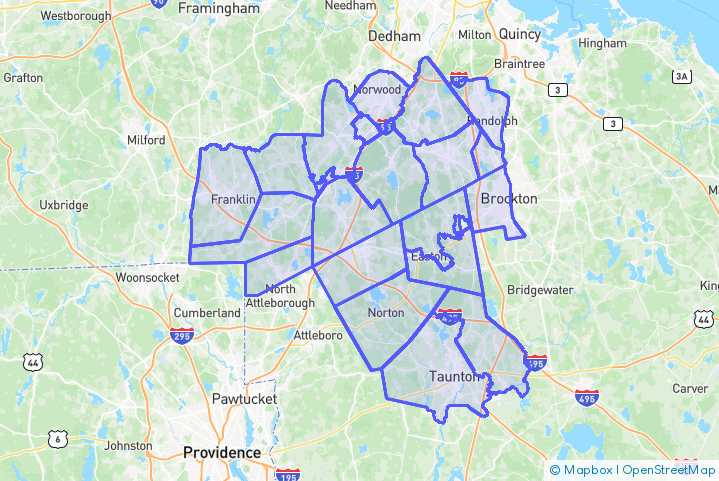Service Area Map
